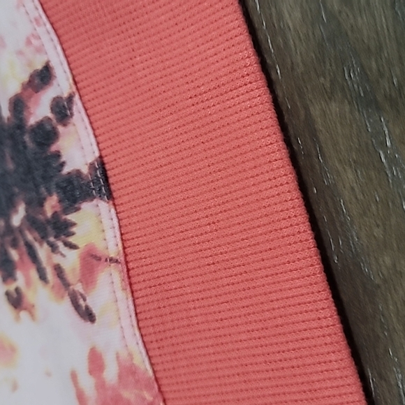 Ideology Tie Dye Elbow Sleeve Crew Neck Top Size XL - Picture 6 of 11